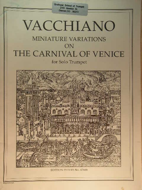 Miniature Variations on The Carnival of Venice