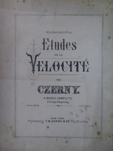 Etudes de la Velocite (complete)
