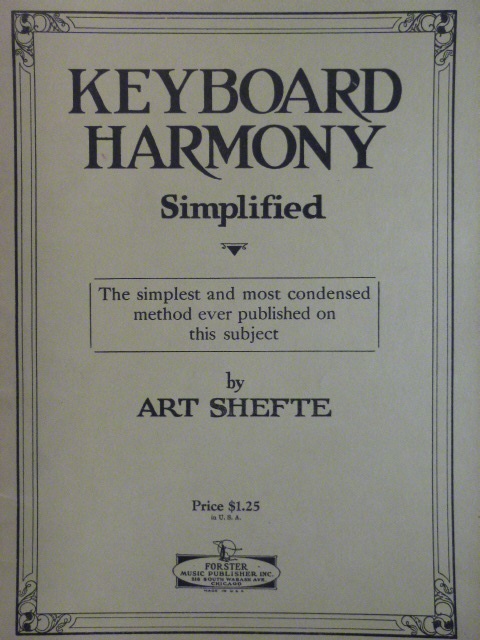 Keyboard Harmony Simplified