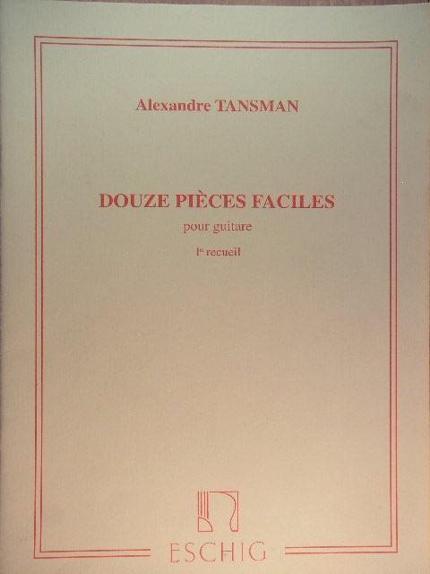 Douze Pieces Faciles pour guitare (2 vol.)