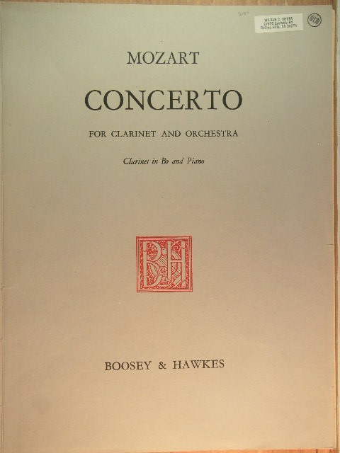 Concerto for Clarinet