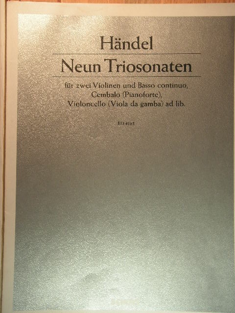 Triosonaten Op. 4