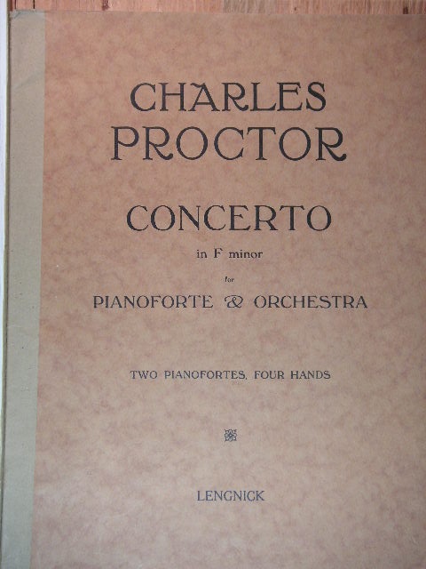 Concerto in F minor
