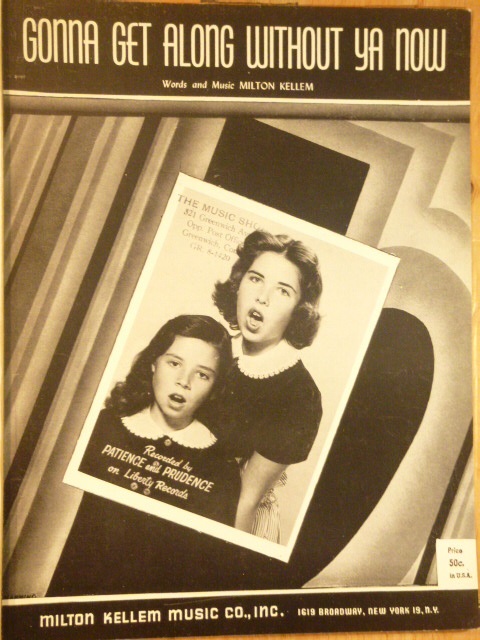 Gonna Get Along Without Ya Now