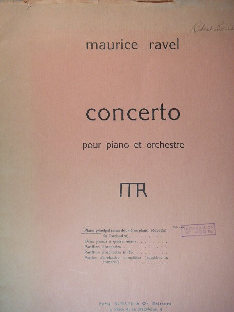 Concerto for Piano and Orchestra