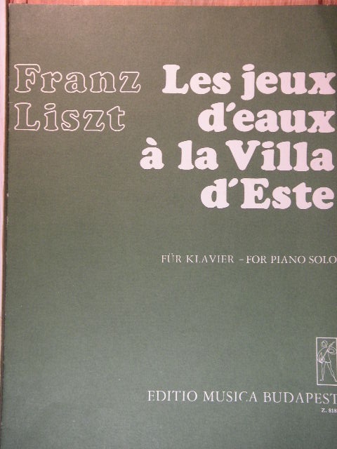 Les Jeux d'eaux a la Villa d'Este
