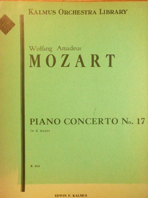 Piano Concerto No. 17 in G major