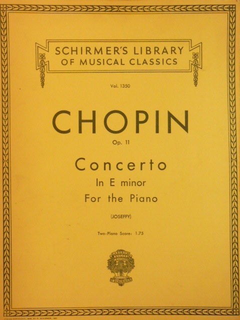 Piano Concerto in E minor Op 11