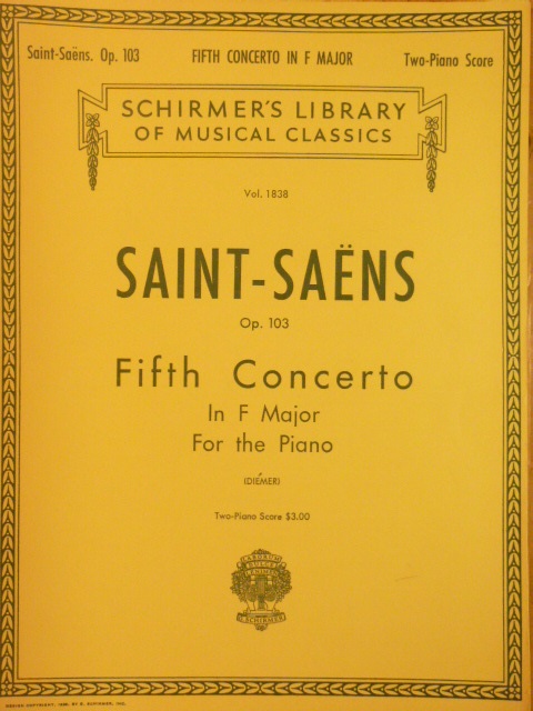 Fifth Piano Concerto in F major Op 103