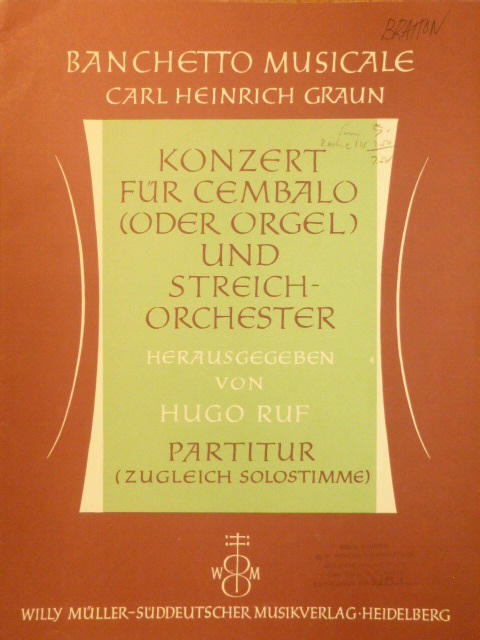 Konzert fur Cembalo