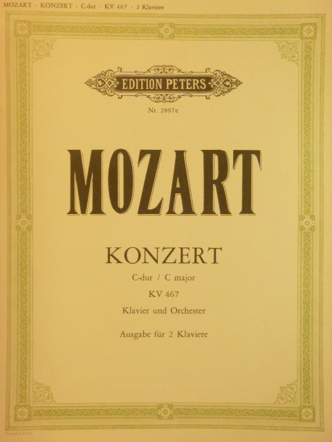 Piano Concerto C major KV 467