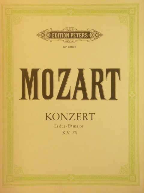Piano Concerto E flat major KV 271