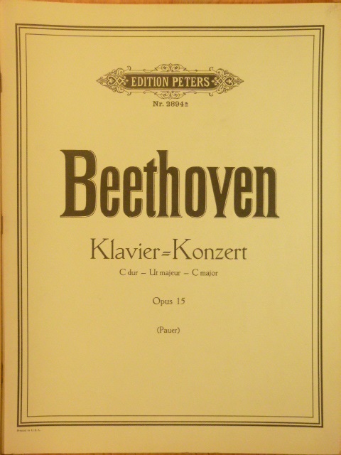 Piano Concerto C major Op 15
