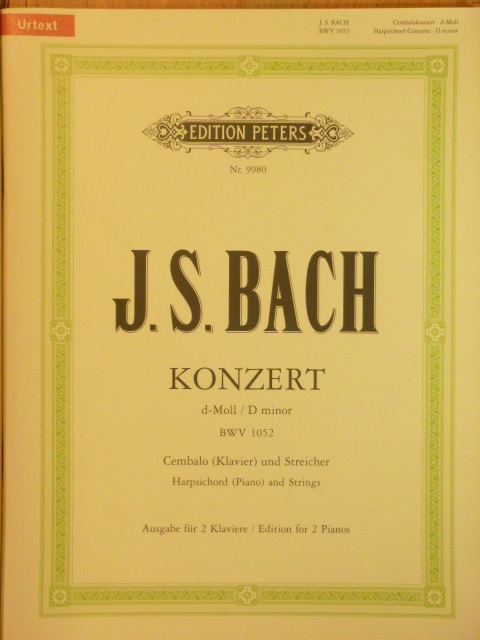 Piano Concerto D minor BWV 1052