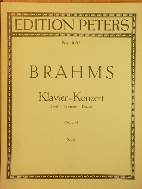 Piano Concerto D minor Op. 15