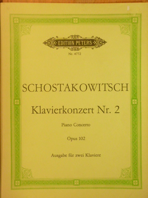 Piano Concerto No. 2 Op 102