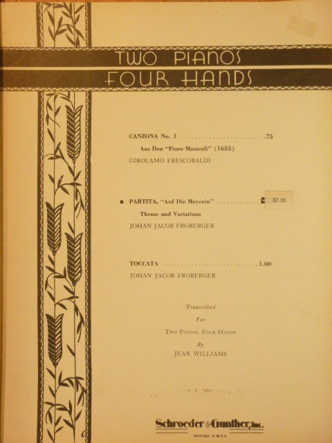 Partita 'Auf Die Mayerin'