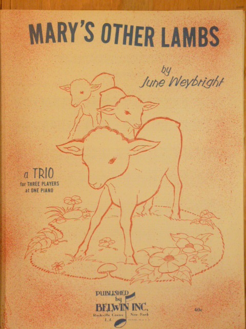 COLLECTION: Two Pieces for Piano/Six Hands