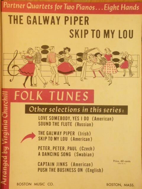 COLLECTION: Six Folk Tunes Arranged for Two Pianos/Eight Hands