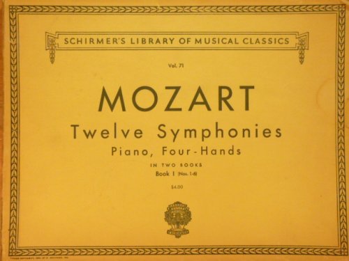 Twelve Symphonies Book 1 (Nos. 1-6)