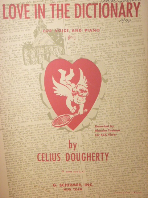 Love in the Dictionary