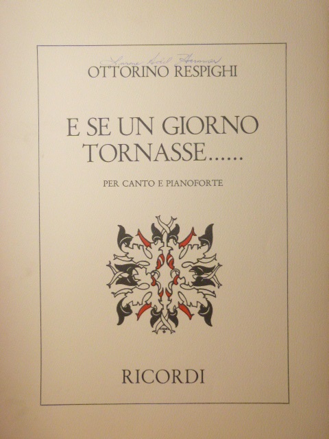 E Se Un Giorno Tornasse