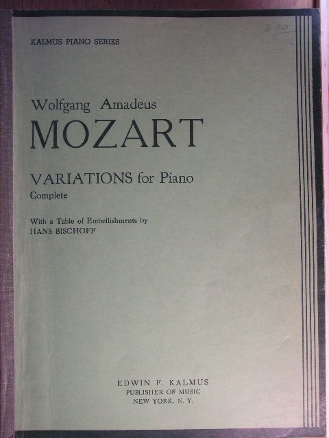 ALBUM: Variations for Piano