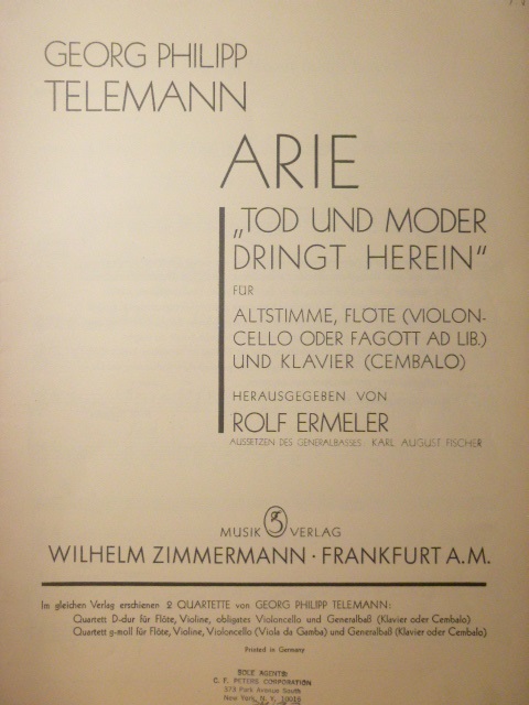 Tod uns Moder Dringt Herein