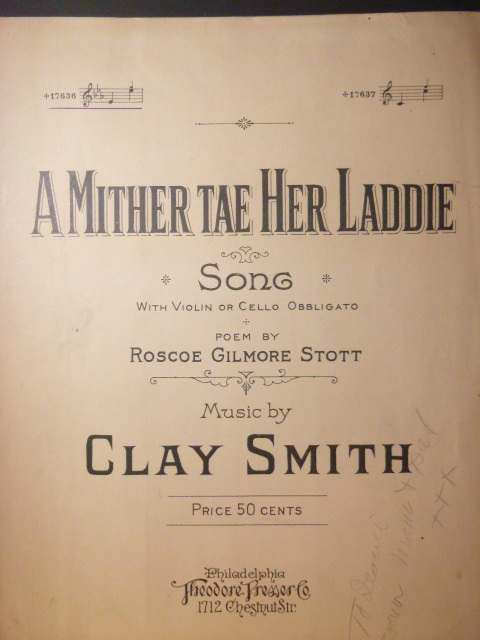 A Mither Tae Her Laddie