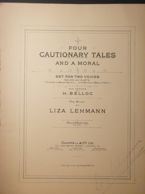 Four Cautionary Tales and a Moral