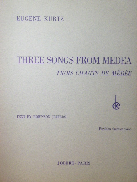 Three Songs from Medea