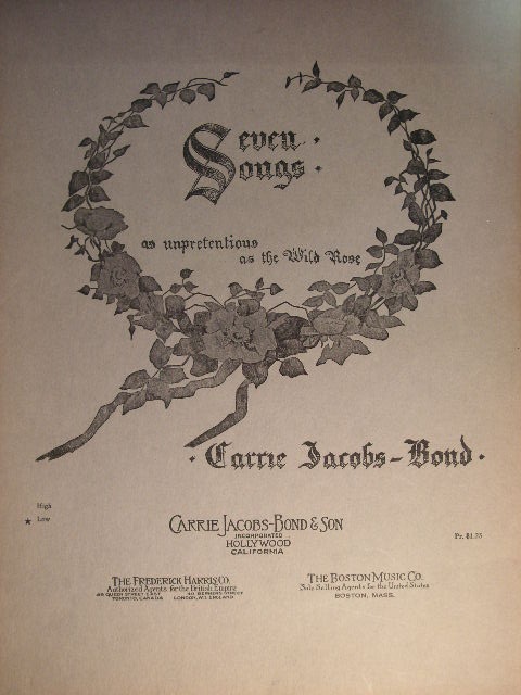 ALBUM: Seven Song (as unpretentious as the Wild Rose)