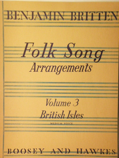 Folk Song Arrangements, Volume 3