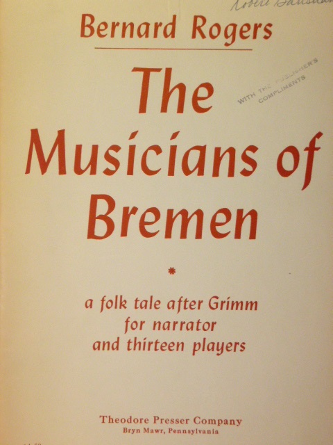 The Musicians of Bremen