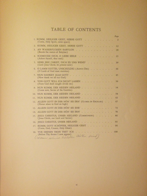 ALBUM: Eighteen Large Chorales