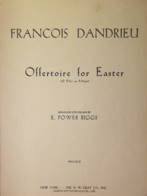 Offertoire for Easter