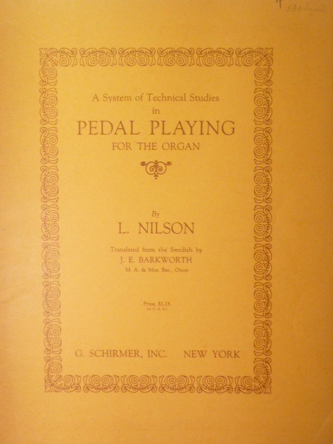 Pedal Playing for the Organ
