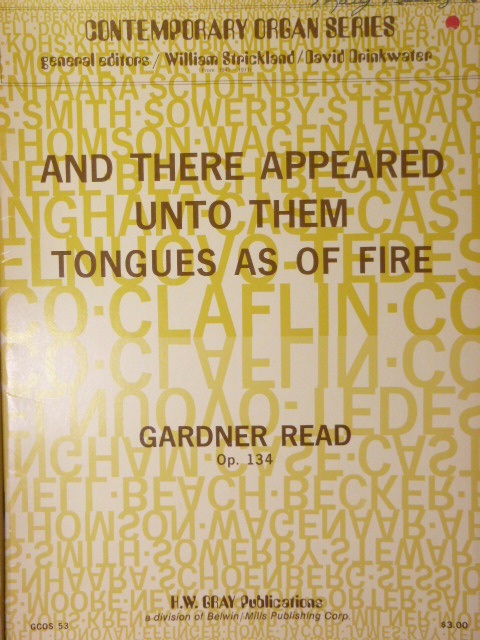 And There Appeared Unto Them Tongues of Fire