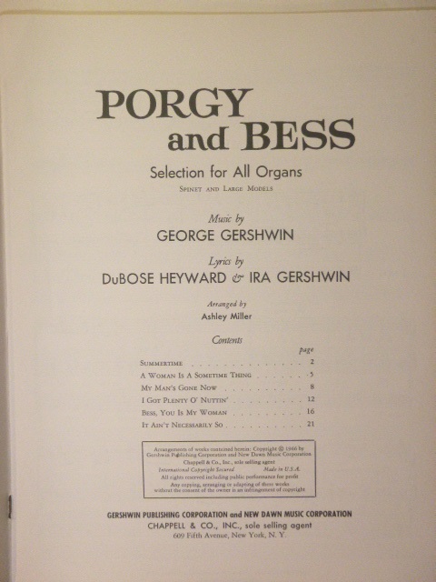 Porgy and Bess