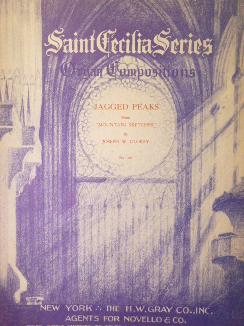 Three pieces from Mountain Sketches Op. 32 Nos. 1-3