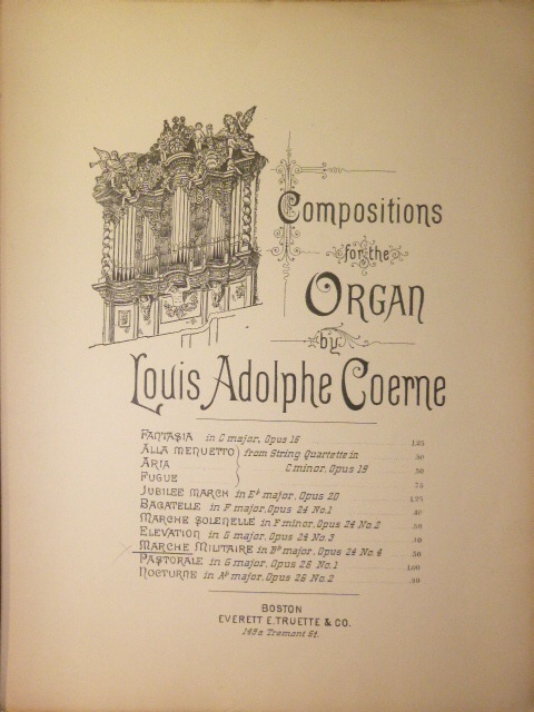 COLLECTION: Three Works for Organ