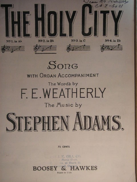 The Holy City