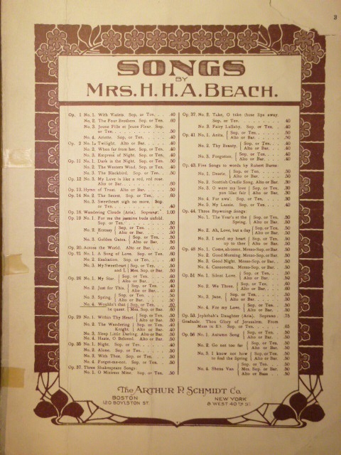 Wouldn't That be Queer Op. 26, No. 4