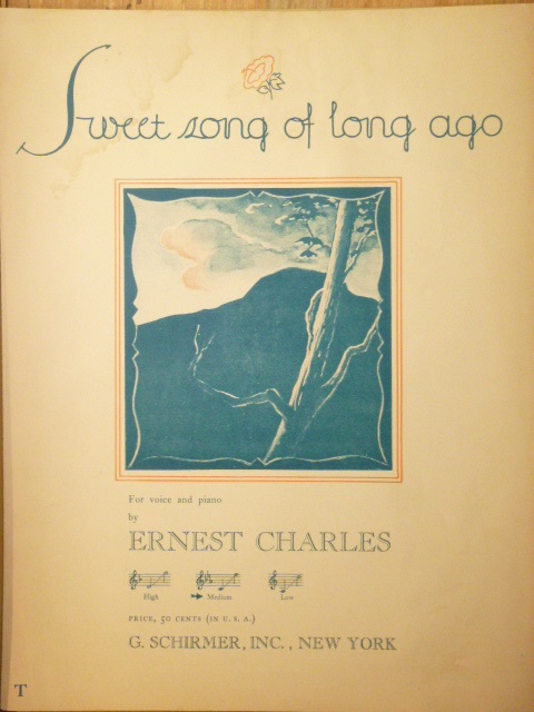 Sweet Song of Long Ago