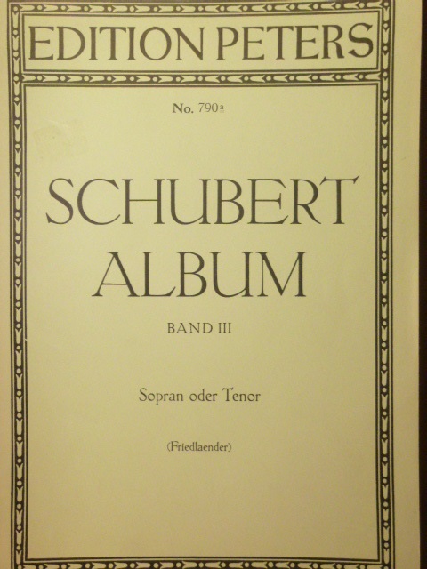 ALBUM: Songs Vol. 3 (High Voice)