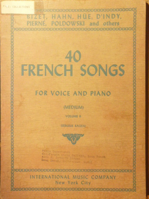 ALBUM: 40 French Songs
