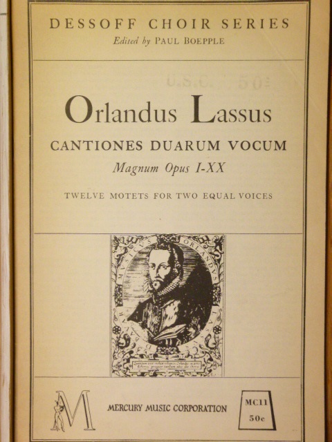 ALBUM: Cantiones Duarum Vocum