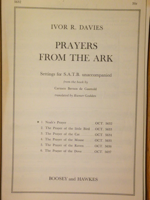 Prayers From the Ark