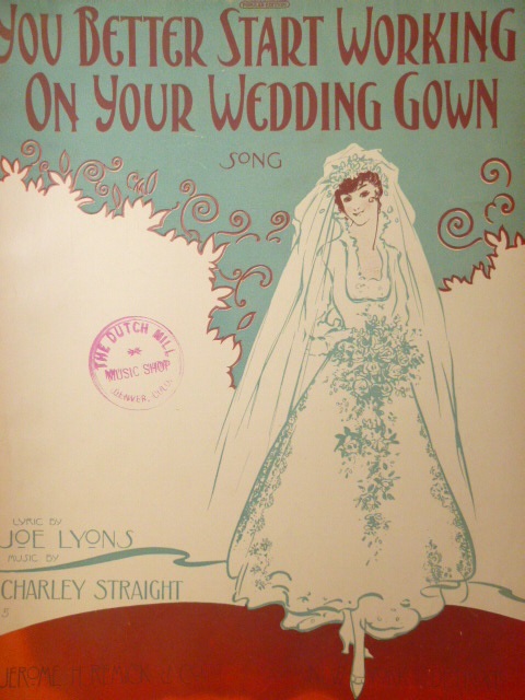 You Better Start Working On Your Wedding Gown