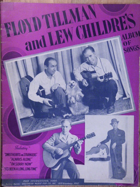 ALBUM: Floyd Tillman and Lew Childre's Album of Songs